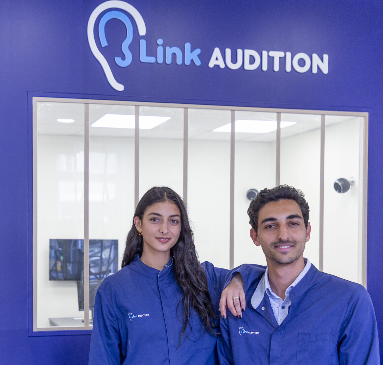 Alexandre et Mélanie, audioprothésistes Link Audition
